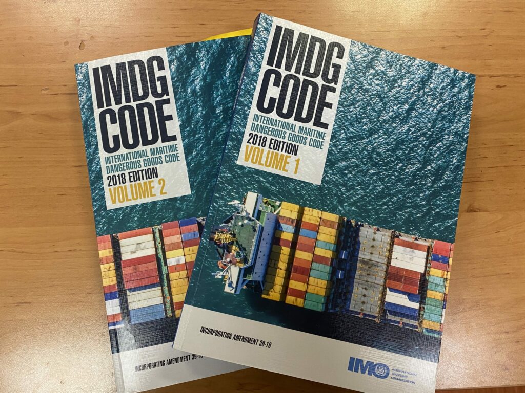 IMDG Code published in two Volumes