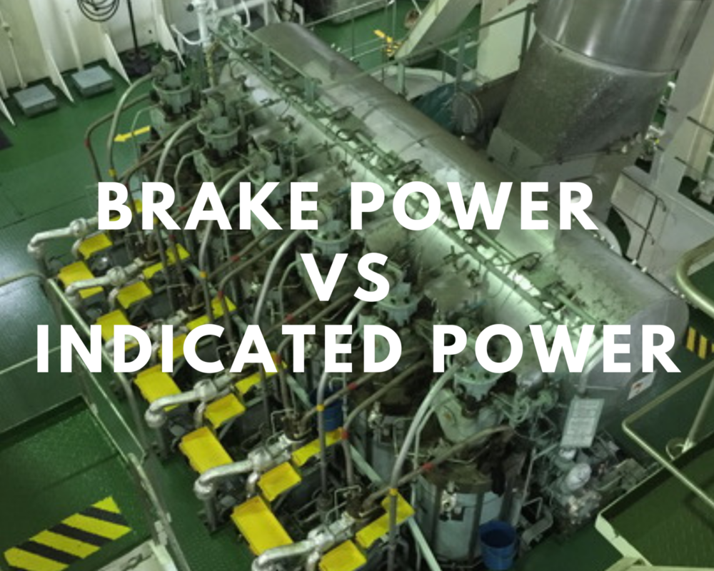 Brake Power Vs Indicated Power Of Internal Combustion Engine