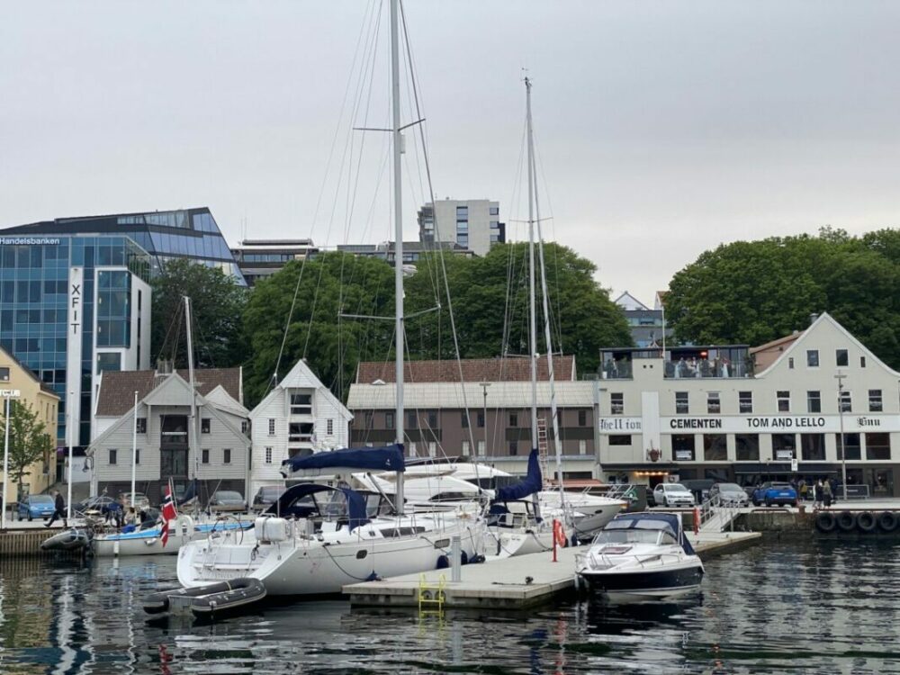 Boats in Stavanger harbor scaled