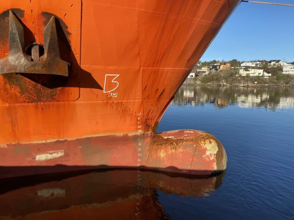 Bulbous Bow of a ship