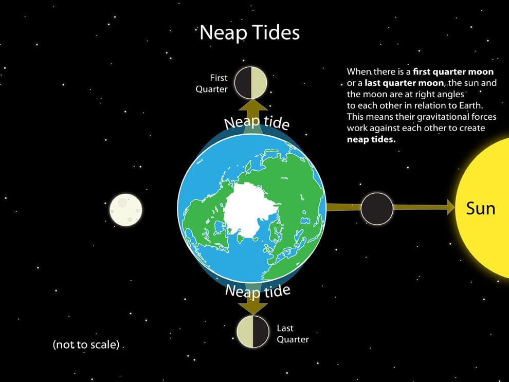 Neap Tide Diagramm