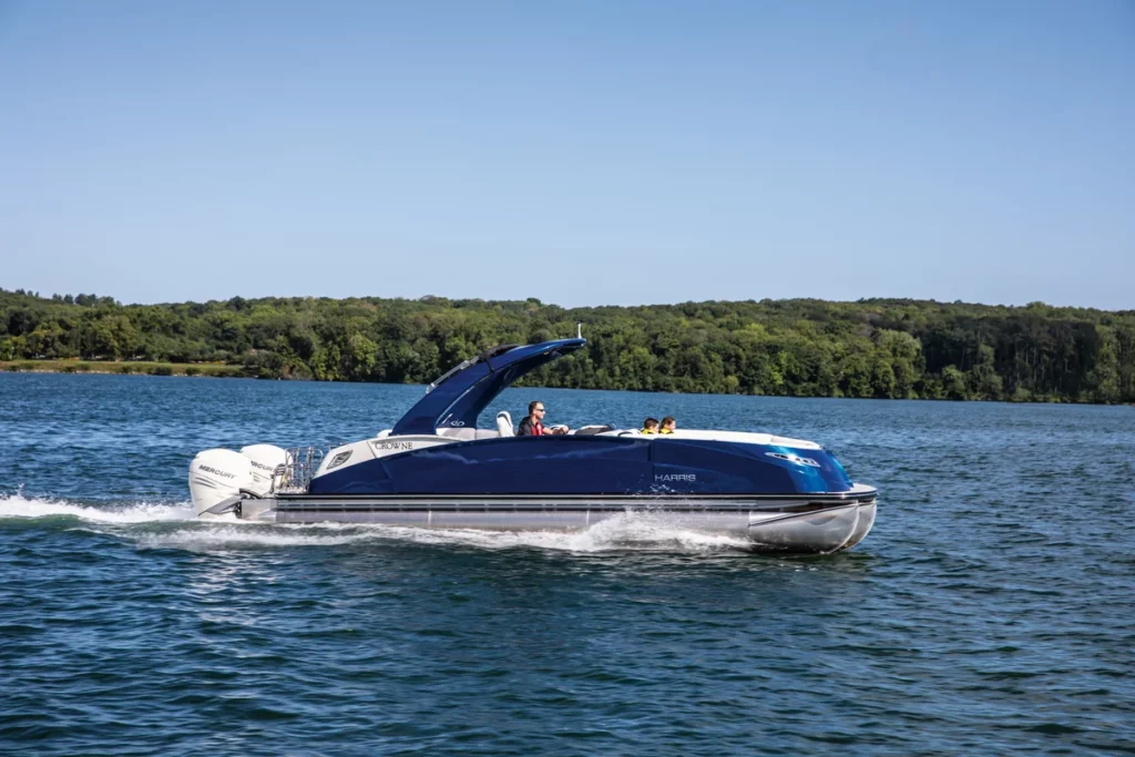 Pontoon boat Harris Crowne 270 SL TE