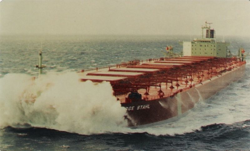 Berge Stahl, the Largest Ore Carrier on the Ocean