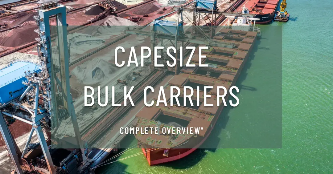 Capesize Bulk Carriers: A Complete Overview of Giant Ships