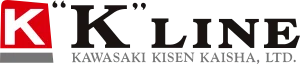 “K” Line or Kawasaki Kisen Kaisha leading Japanese shipping company