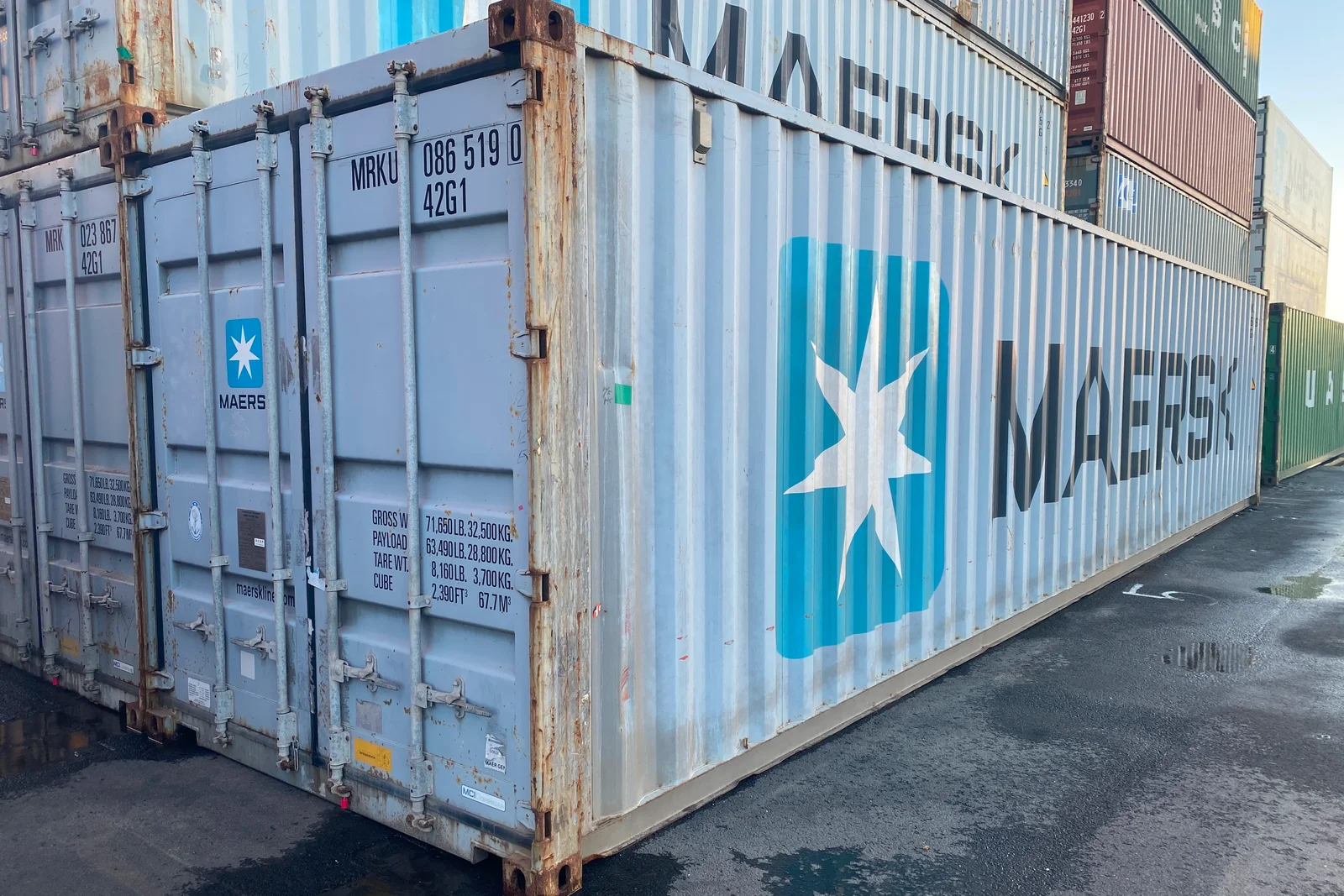 How Many Meters Is 40 Foot Container