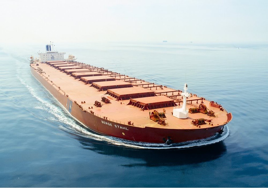 Capesize Ship Fuel Consumption per Mile! OR How Much Fuel Does a Cargo Ship Use?t Ore Carrier on the Ocean - 1