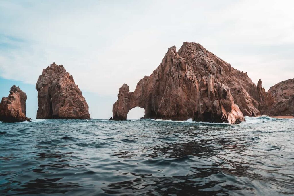 Stunning Rock Formation Is Main Natural Attraction In Cabo San Lucas Cruise Port Mexico 