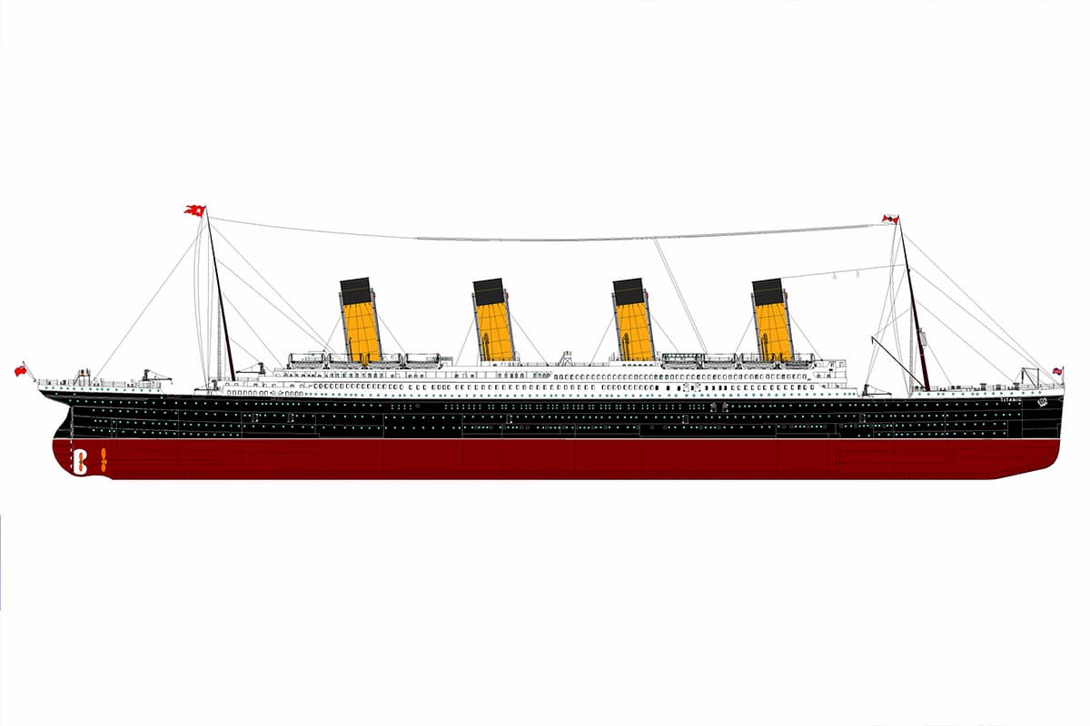 Titanic vs Modern Cruise Ship Comparison