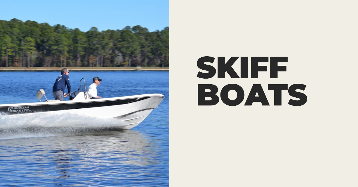 feature image for blog post about Skiff boats