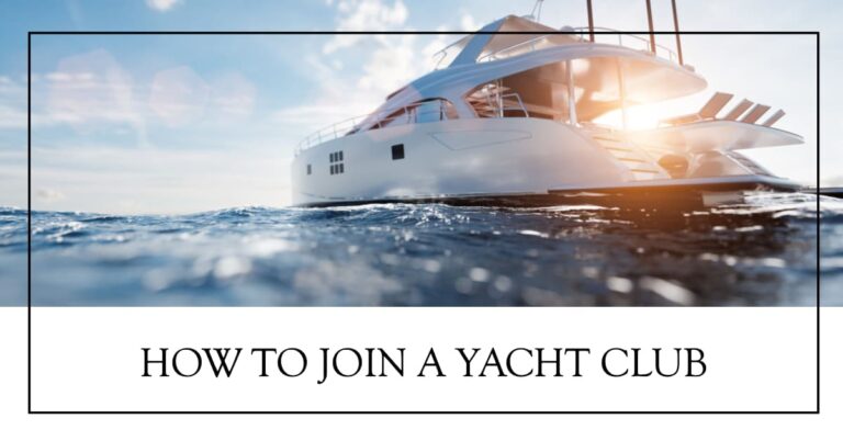 yacht club requirements