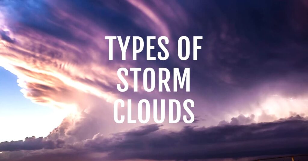 Types Of Storm Clouds