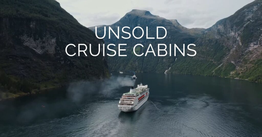 Unsold Cruise Cabins Understanding The Cruise Overcapacity