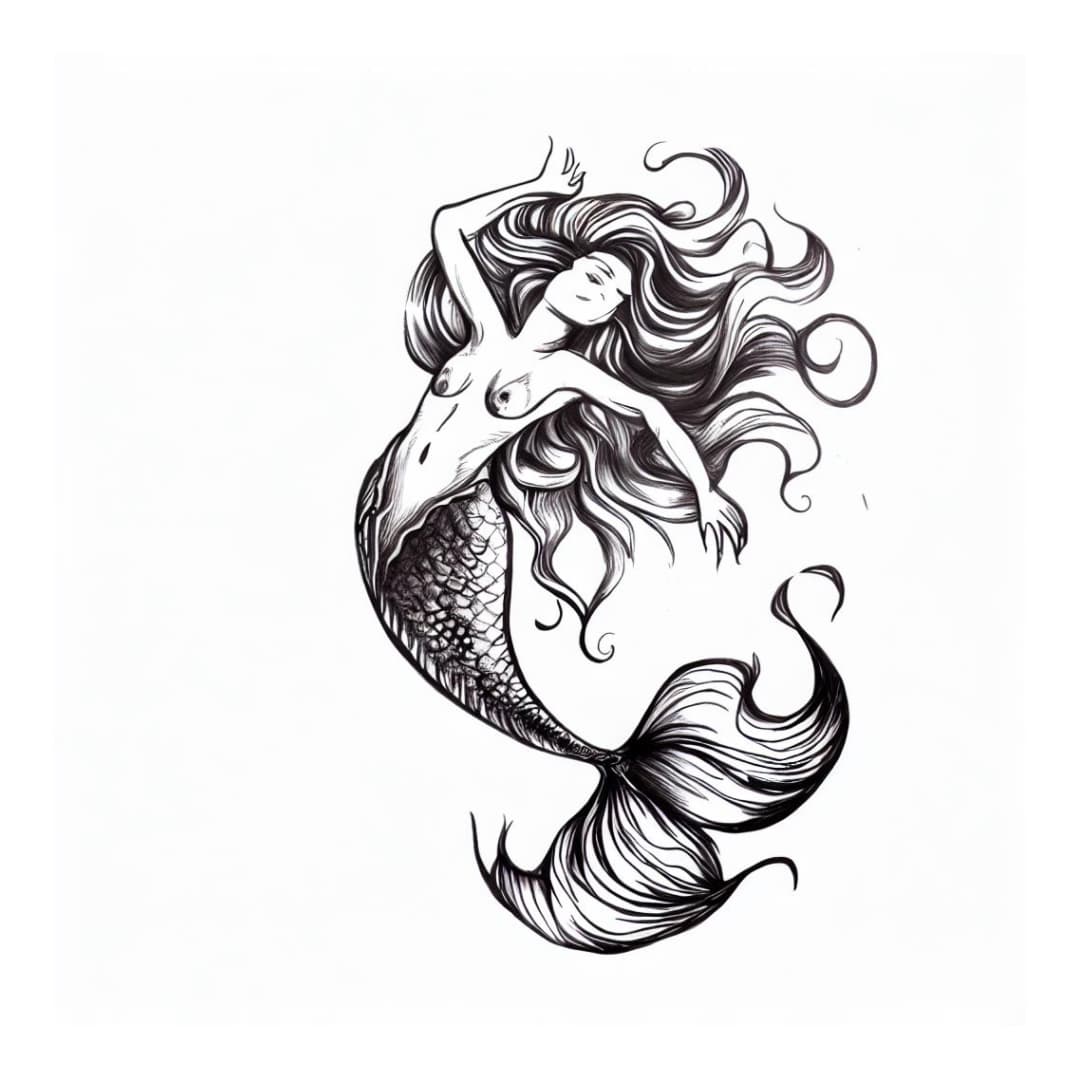 Sailing Tattoo Meanings - Mermaid Tattoo