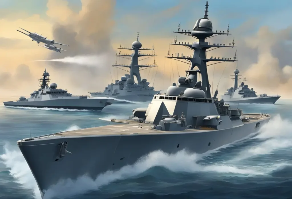 Frigates and destroyers designs and capabilities