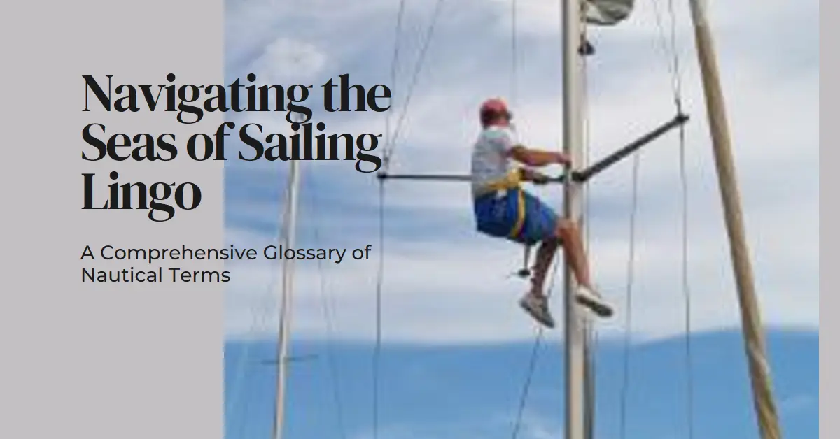 Glossary of Nautical and Sailing Terms and Abbreviations