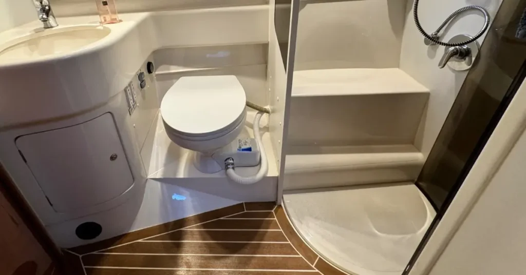 Example of appearance of the Toilet for Small Boats