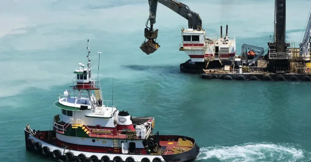 Dredging in the US Port