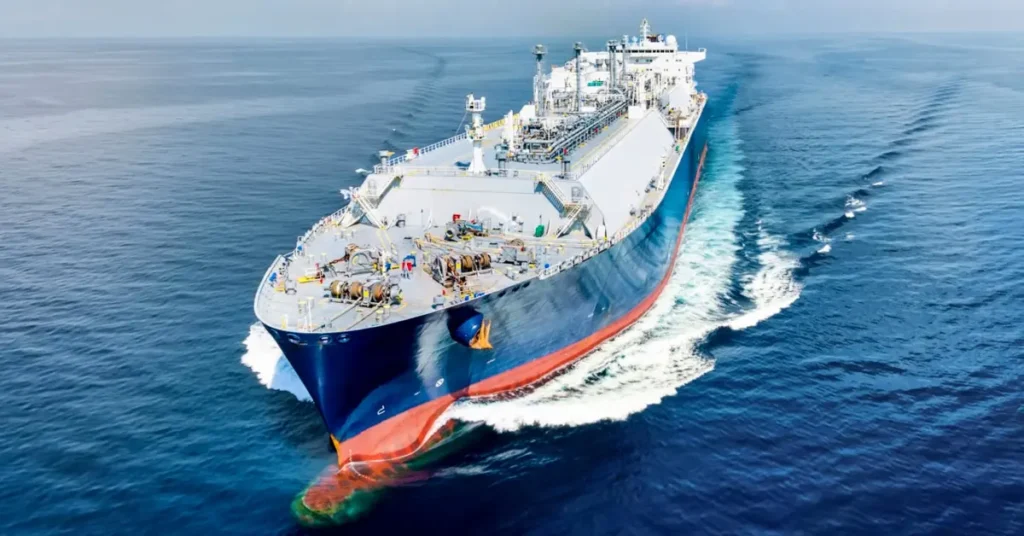 LNG carrier utilizing Boil Off Gas in its Dual-Fuel Engine