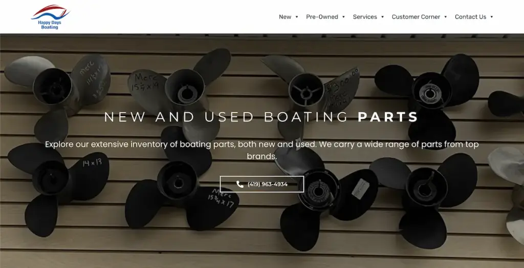Happy Days Boating – Boat Parts Marine Service in Port Clinton Ohio
